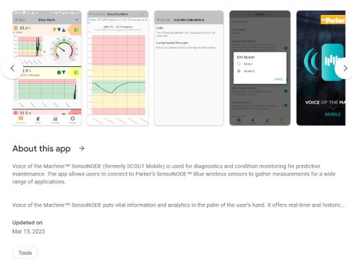 Image Capture of Scout Mobile App