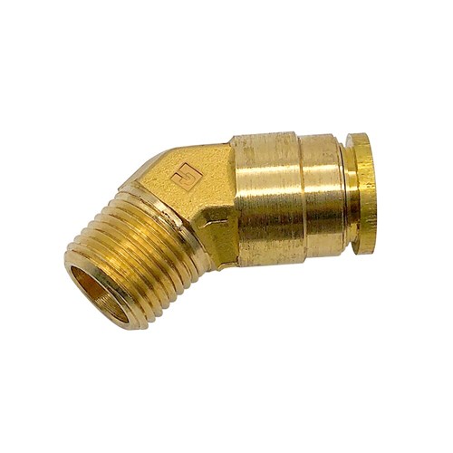 BRASS PTC ELBOW