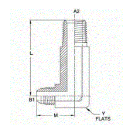 04MJ-02MP 90? ELBOW X-LONG FRG (1.56 L D