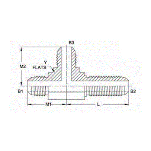 20MJ-20MJ BLKHD-20MJ, BULKHEAD RUN TEE F