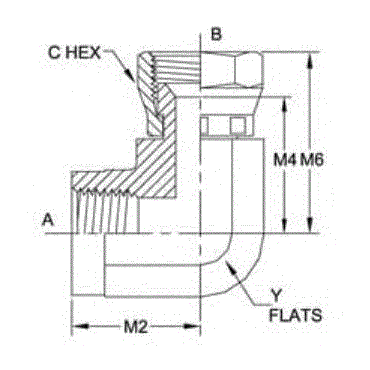 04FP-04FJS 90? ELBOW STNLS