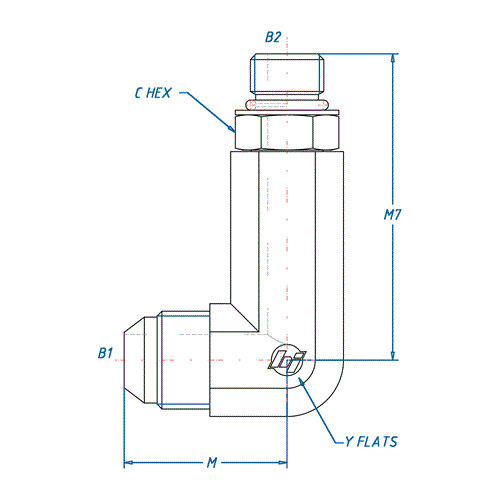 04MJ-04MAORB 90? ELBOW X-LONG FRG  (1.73