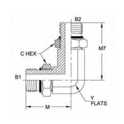 06MAORB-06MAORB 90? ELBOW LONG FRG (2.08