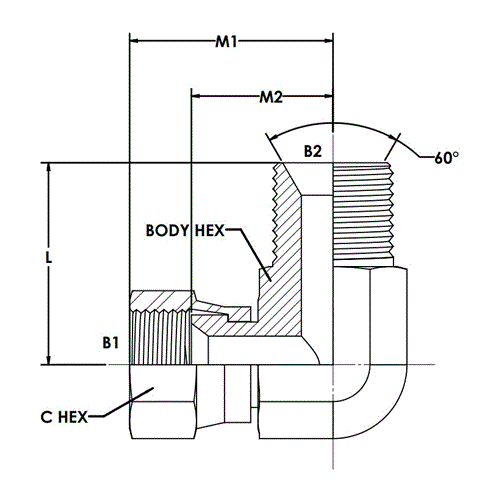 04FJS-04MBSPP 90? ELBOW FORGED