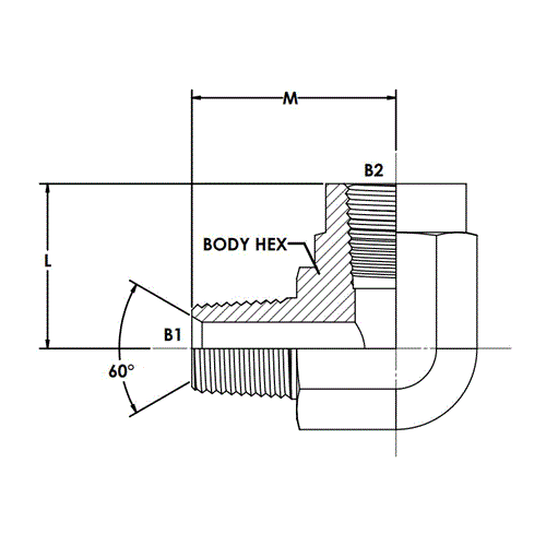 16MBSPT-16FBSPT 90? ELBOW STNLS