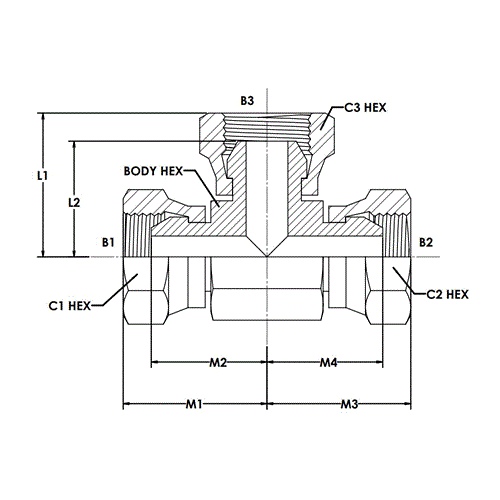 12FBSPPS-12FBSPPS-12FBSPPS SWIVEL TEE FO