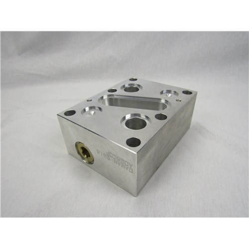 ALUMINUM CROSSOVER COVER PLATE