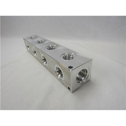 ALUMINUM HEADER BLOCK