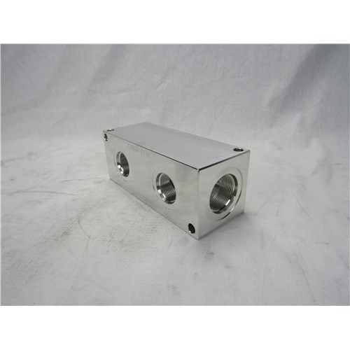 ALUMINUM HEADER BLOCK