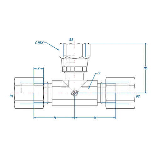 04BT-04BT-04BTS BRANCH TEE FORGED