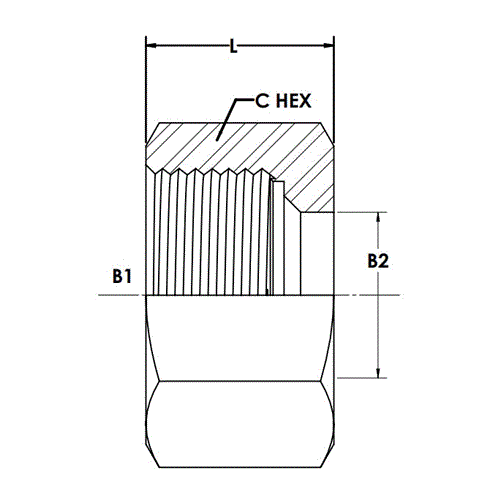 S30 (M42X2.0) MBT TUBE NUT