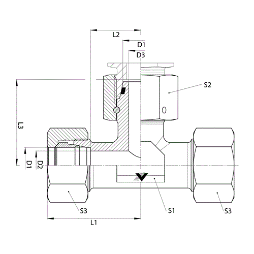 S14MBT-S14MBT-S14FMS BRANCH TEE