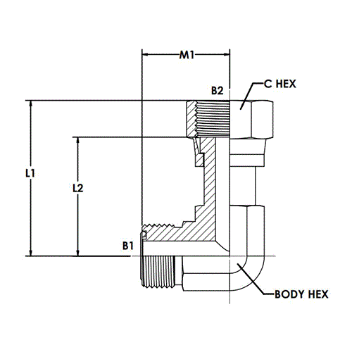 04MFS-04FFSS 90? ELBOW STNLS