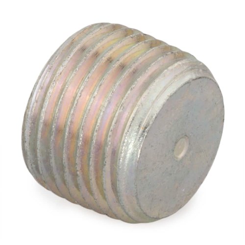 PIPE HOLLOW HEX PLUG ZINC