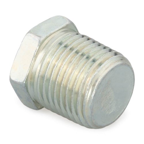 PIPE HEX HEAD PLUG ZINC