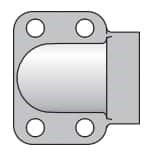 FPIPE-CD61 FLANGE 90D