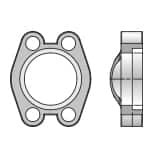 CD61 CAPTIVE FLANGE ZINC