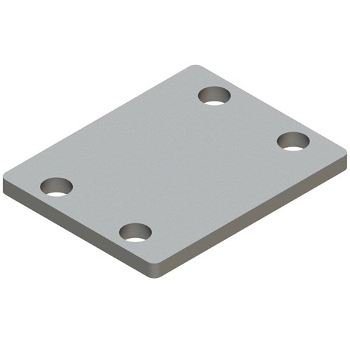 HVY DBLE COVER PLATE MET