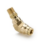 MALE SWIVEL 45 DEG CONNECTOR