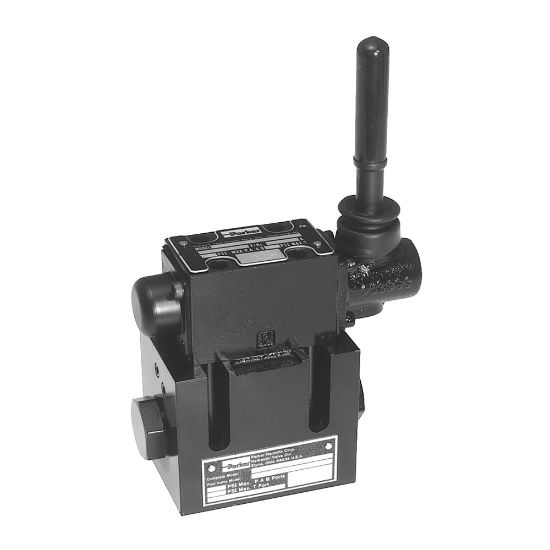 Picture of D31VL001C4N - Lever Operated Directional Control Valve - D31DL, D31VL Series