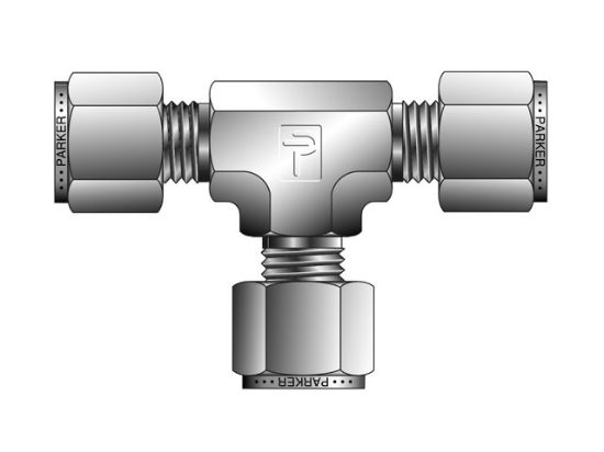 Picture of 5-5-5 JBZ-B - CPI Inch Tube Union Tee - JBZ