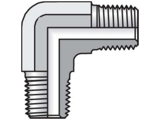 Picture of 1/2 CR-B BP - Pipe & Port 90° Elbow CR