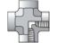 Picture of 1/2 KMMOO-B BP - Pipe & Port Cross KMMOO