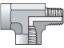 Picture of 1/4 MRO-B BP - Pipe & Port Tee MRO