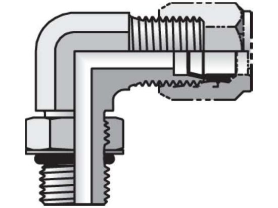 Picture of 10 C5OU-S - Ferulok 90° Elbow C5BU