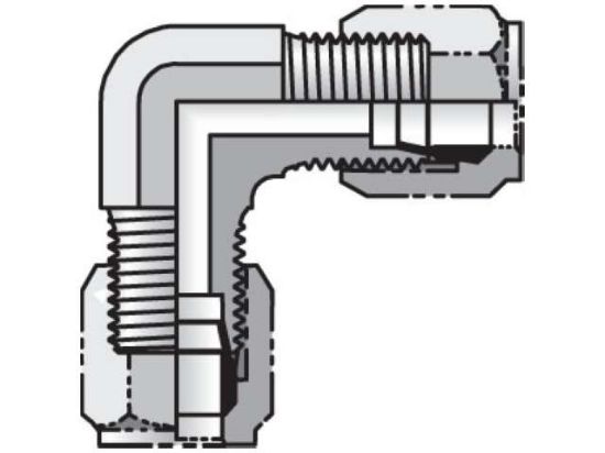 Picture of 12 EU-SS - Ferulok 90° Elbow EBU