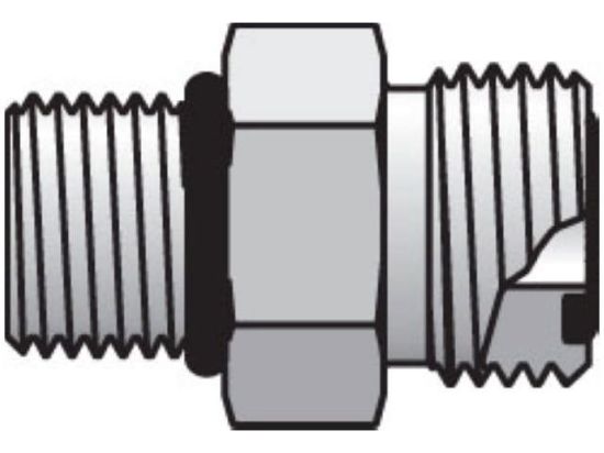 Picture of 16 F5L-S - Seal-Lok ORFS Straight F5OLO