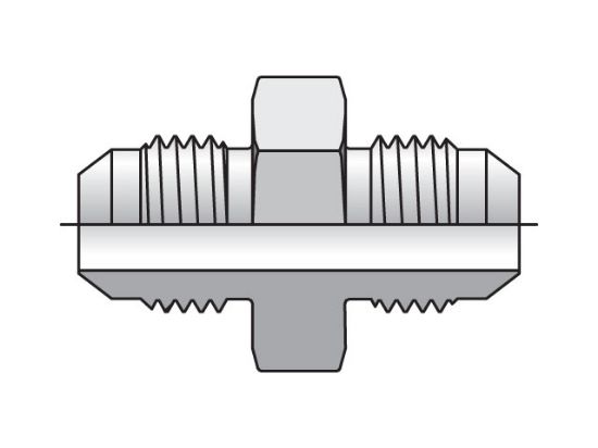 Picture of 6-4 LHTX-SS BP - Triple-Lok 37° Straight LHTX
