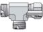 Picture of 16 R6L-S - Seal-Lok ORFS Tee R6LO