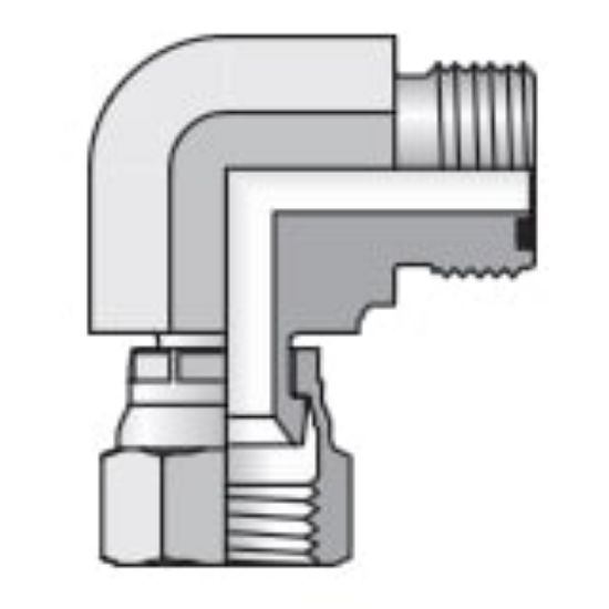 Picture of 10 LOEX6-S - Conversion Adapters for Tube and Hose Connections