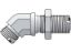 Picture of 6 WNL-S - Seal-Lok ORFS 45° Elbow WNLO