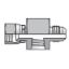 Picture of 16-4 XHX6G5TP-S - In-Line Diagnostic Fittings and Adapters