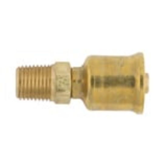 Picture of 10126-4-6B - Crimp Style Hydraulic Hose Fitting – 26 Series Fittings