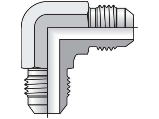 Picture of 8 EBTX-S - Triple-Lok 37° 90° Elbow ETX