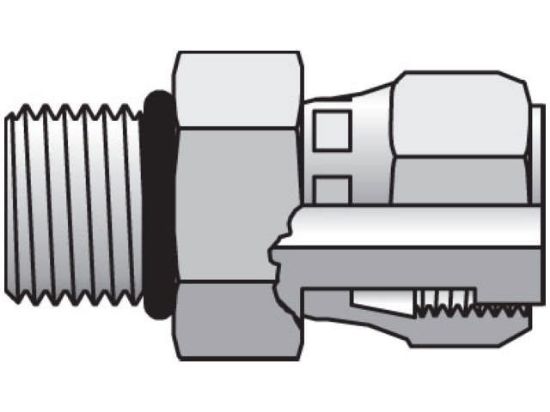 Picture of 12 F65L-S - Seal-Lok ORFS Straight Swivel F65OL