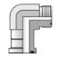 Picture of 24 LOEQ2-S - O-ring Face Seal, 37° Flare and Flareless Code 61 and 62 Flange Adapters