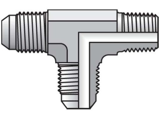 Picture of 12 RTX-SS BP - Triple-Lok 37° Tee RTX