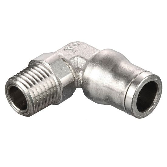 Picture of 169PLM-14M-6R - Electroless Nickel Plated Brass Push-to-Connect Fittings - Prestolok PLM