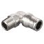 Picture of 169PLM-4-4 - Electroless Nickel Plated Brass Push-to-Connect Fittings - Prestolok PLM