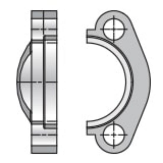Picture of 16FCS1S - 4-Bolt Hydraulic Flanges and Components