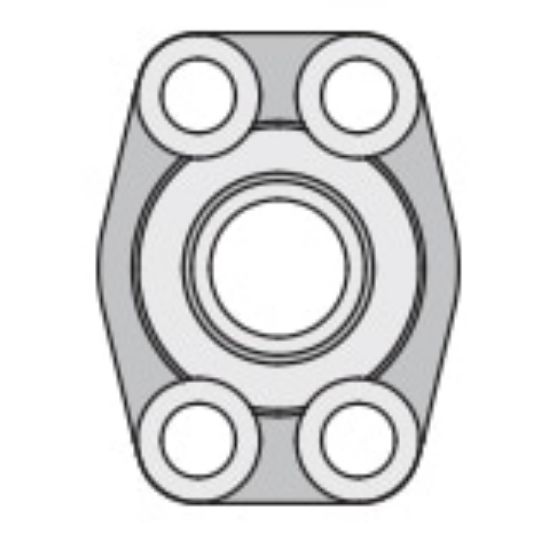 Picture of 12G4Q1BSX - 4-Bolt Hydraulic Flanges and Components