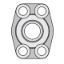Picture of 12G4Q1BSXK - 4-Bolt Hydraulic Flanges and Components