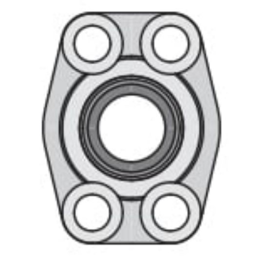 Picture of 12G5Q1BSS - 4-Bolt Hydraulic Flanges and Components