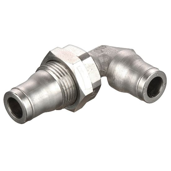 Picture of 165PLMBH-4M - Electroless Nickel Plated Brass Push-to-Connect Fittings - Prestolok PLM