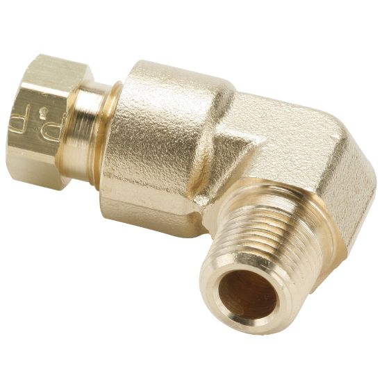 Picture of 169HD-10-6 - Brass flareless tube fitting, Hi-Duty