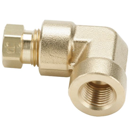 Picture of 170HD-8-6 - Brass flareless tube fitting, Hi-Duty
